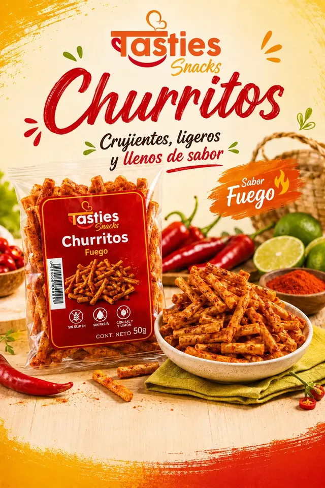 Churritos Tasties Snacks